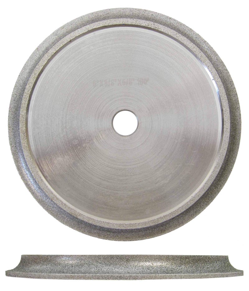 ArcherPro Archer PRO 6â€ x 3/8â€ Bullnose Tile Blades, Diamond Profile Wheels for Tile Cutting, Grinding, profiling. for Wet Tile Saw only. - Image 1